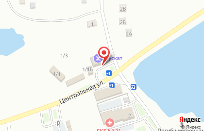 Торгово-производственная компания Окнастрой на Центральной улице на карте