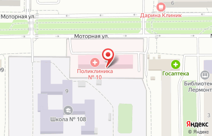 ООО Росгосстрах-Медицина на Моторной улице на карте