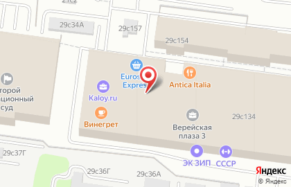 Компания ТрансТелеКом на Верейской улице на карте