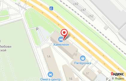 Магазин Хамелеон в Рязани на карте