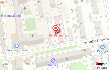 Аптека Первая помощь в Железнодорожном районе на карте