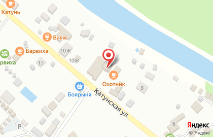 База отдыха Айская долина на карте