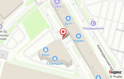 Mokasalsa на Комендантском проспекте на карте