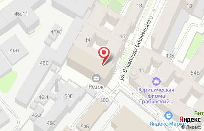 Единый Центр Недвижимости на улице Всеволода Вишневского на карте