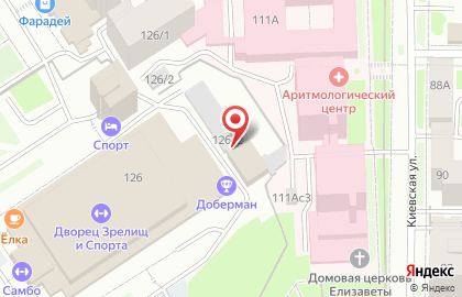 Торгово-сервисный центр Политех на Красноармейской улице на карте