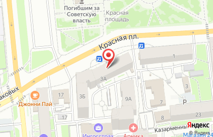 СберБанк России на Красной площади на карте