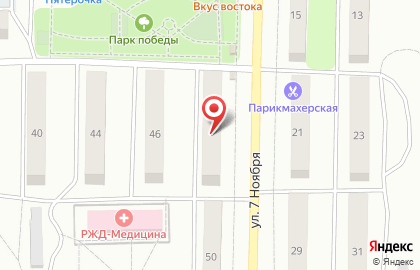 Дружба в Тамбове на карте