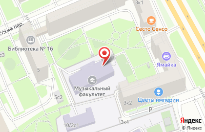 Московский педагогический государственный университет в Новоспасском переулке, 3 к 3 на карте