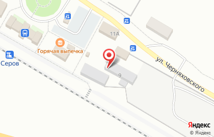 Серовский сортировочный узел Почты России на карте