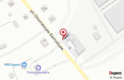 Продовольственный магазин Ленточка на карте
