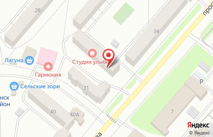 Стоматологическая клиника Студия улыбки в Красноярске на карте