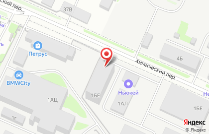 Торговая фирма Энергопром в Химическом переулке на карте
