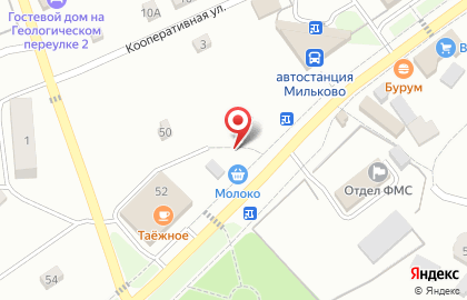 Молочный магазин в Петропавловске-Камчатском на карте