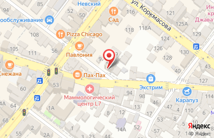 Центр юридических услуг Партнер в Ленинском районе на карте
