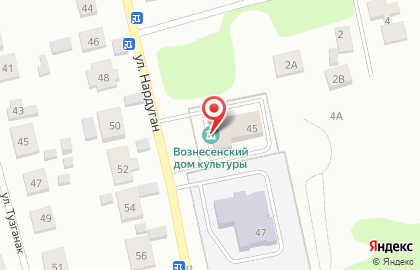 Дом культуры, пос. Вознесенское на карте
