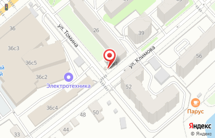 Водомат Крым на улице Томина на карте