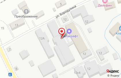 Научно-технический центр ПИК на улице Бородулина на карте
