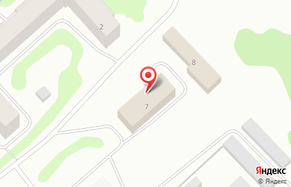 Общежитие Северная Заря на карте