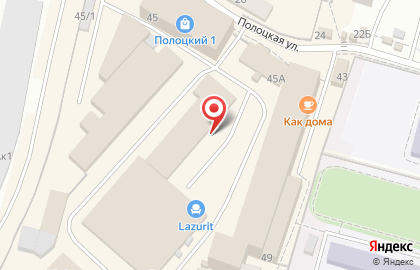 Магазин канцелярских товаров Скрепка в Московском районе на карте