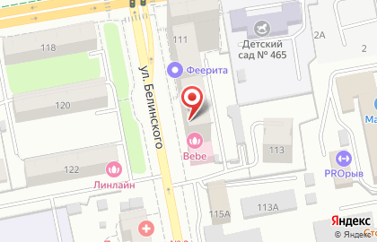 Холдинг NOVA Prom Group НОВАМЕТСТРОЙ на Белинского на карте