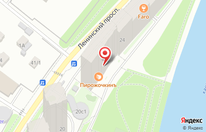 Супермаркет Пятёрочка в Москве на карте