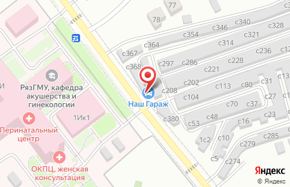 Автосервис Семчино на карте