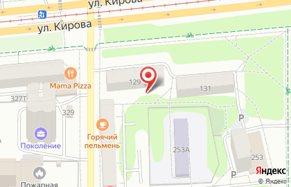Киоск по продаже бытовой химии, Индустриальный район на карте