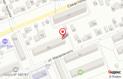 Интернет-магазин зоотоваров mordawki.ru на улице Макаровского на карте