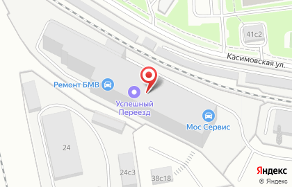 Обувной сервис Hermes на Касимовской улице на карте