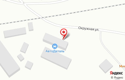 Магазин автозапчастей АвтоДеталь на Веерной улице на карте