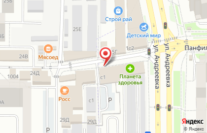 Салон красоты в Москве на карте