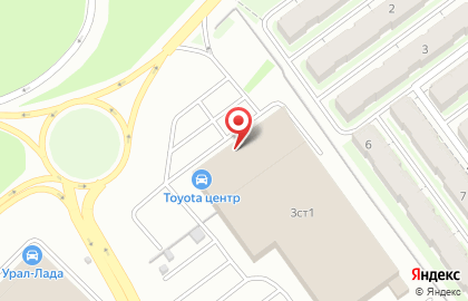 Тойота Центр Самара Север на карте
