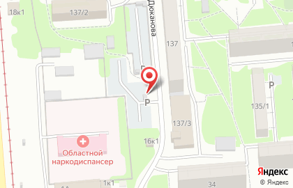 Автостоянка в Новосибирске на карте