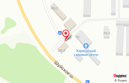 Торговая компания Ольха в Петрозаводске на карте