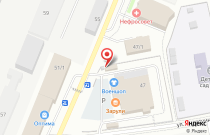 На Морозова на карте