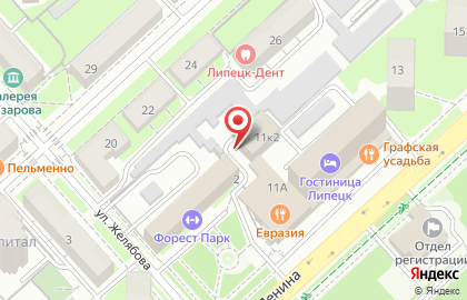 Деловой центр на Ленина на карте