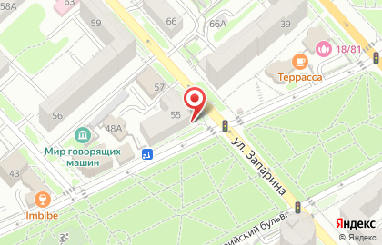 Супермаркет напитков ВинЛаб в Центральном районе на карте