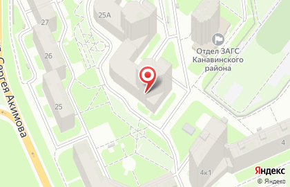 Строительная компания Бор Строй на улице Сергея Акимова на карте