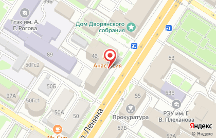 Магазин продуктов Магазинчик на карте
