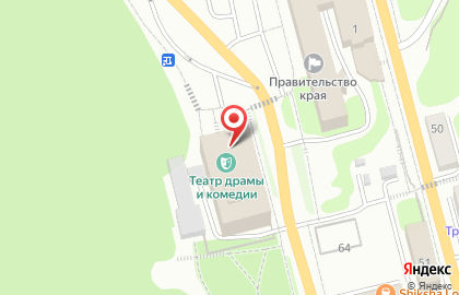 Камчатский театр драмы и комедии в Петропавловске-Камчатском на карте