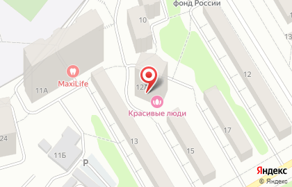 Салон красоты Красивые люди на бульваре Любы Новосёловой на карте