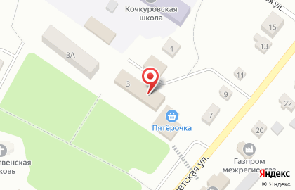 Продуктовый магазин Птица на Школьной улице на карте