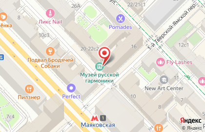 Квартирное бюро Tverskaya Street на карте