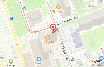 Пиццерия Додо Пицца в Москве на карте