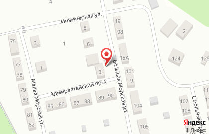 Малый Петербург, ООО АТИнвест Плюс на карте