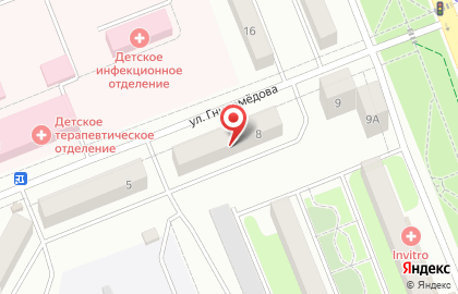Продуктовый магазин Луч, продуктовый магазин на улице 4-го микрорайона на карте