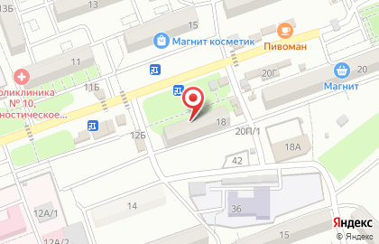 Супермаркет Покупочка на проспекте Бумажников на карте