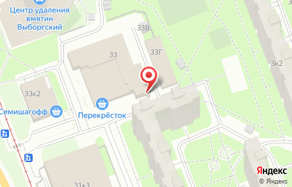Киоск по ремонту обуви на Выборгском шоссе на карте