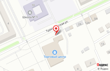 Магазин бытовой техники Эксперт на Туркестанской улице на карте
