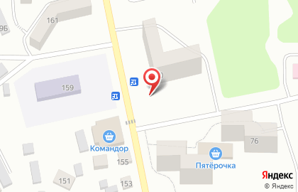 Магазин овощей и фруктов на улице Чкалова на карте